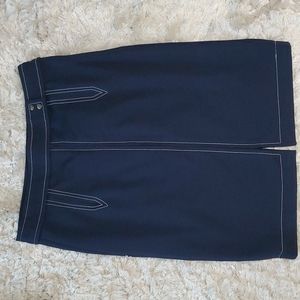 ✏ Banana Republic Navy Pencil Skirt ✏